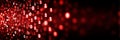 Red Binary Code Stream Digital Data Flow, Programming, Cyber Security, and Technology Concept Royalty Free Stock Photo