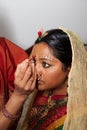 Red Bindi Royalty Free Stock Photo