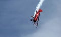 Red Biplane aerobatics at EAA AirVenture Airshow