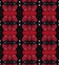 Red and Black Abstract Pattern used as Background Texture Royalty Free Stock Photo