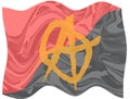Red and Black Anarchy Flag