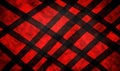 Red and black checkered pattern background for design use Royalty Free Stock Photo