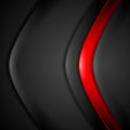 Red black contrast abstract background