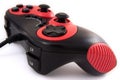 Red and black gamepad