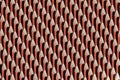 Red and black graphite Pencils Pattern background. 3d illustration