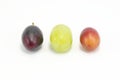 Red black green grape Royalty Free Stock Photo