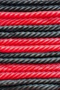 Red And Black Liquorice Candy Bars - Texture Or Background