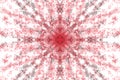 Red mandala style background picture