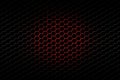 Red and black metallic mesh background texture Royalty Free Stock Photo