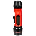 Red and black pocket electric torch