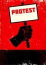 Illustration of protest