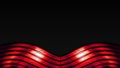 Red and black shiny metal background and carbon fiber texture