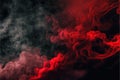 Red and Black Smoke Background Very Detailed Wallpaper Generative AI Royalty Free Stock Photo