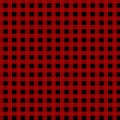 Red and black twill buffalo plaid background