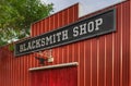Red Blacksmith Shop