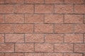 Red block wall background Royalty Free Stock Photo