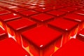 The Red Blocks Royalty Free Stock Photo