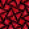 Red blocks pattern