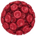 Red Blood Cell Ball Sphere Medical Health Care Research