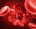 Red Blood Cells Royalty Free Stock Photo