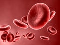 Red blood cells Royalty Free Stock Photo