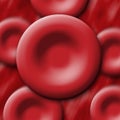 Red blood cells Royalty Free Stock Photo