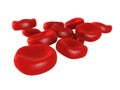 Red blood cells Royalty Free Stock Photo