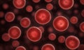Red Blood Cells Floating: Vitality in Flow