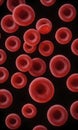 Red Blood Cells Floating: Vitality in Flow