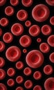 Red Blood Cells Floating: Vitality in Flow