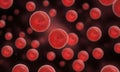 Red Blood Cells Floating: Vitality in Flow