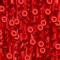 Red blood cells flowing through vein or artery Royalty Free Stock Photo