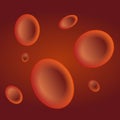 red blood cells Royalty Free Stock Photo