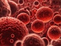 red blood cells in vein, medical human health-care