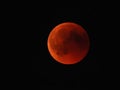 Red blood moon dark background full moon supermoon