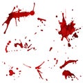 Red Blots XXL Royalty Free Stock Photo