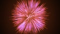 Red and blue background.Motion.Bright fireworks that fly in all directions made in abstraction. Royalty Free Stock Photo