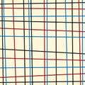 Red blue black lines pattern Royalty Free Stock Photo