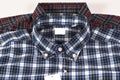 Red and Blue checked pattern shirt Royalty Free Stock Photo