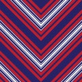 Red and Blue Chevron Diagonal Stripes seamless pattern background