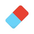 Red and blue eraser Royalty Free Stock Photo