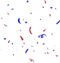 Confetti illustration Royalty Free Stock Photo