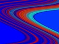 Red blue orange lines waves shades diamond lines lights abstract texture and design Royalty Free Stock Photo