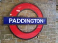 Paddington Station Sign, London