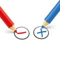 Red Blue Pen Pro Contra