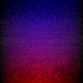 Red, blue and purple pixelated digital background