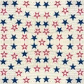 red and blue starts independence day backgrounds 4th of July seamless pattern USA American Royalty Free Stock Photo