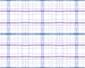 Red and Blue Tartan Prints. Seamless Textured Royalty Free Stock Photo