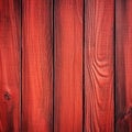 Red board background. Vertical wooden slats texture for interior decoration. Generative AI Royalty Free Stock Photo