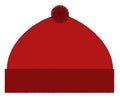 Red Bobble Hat